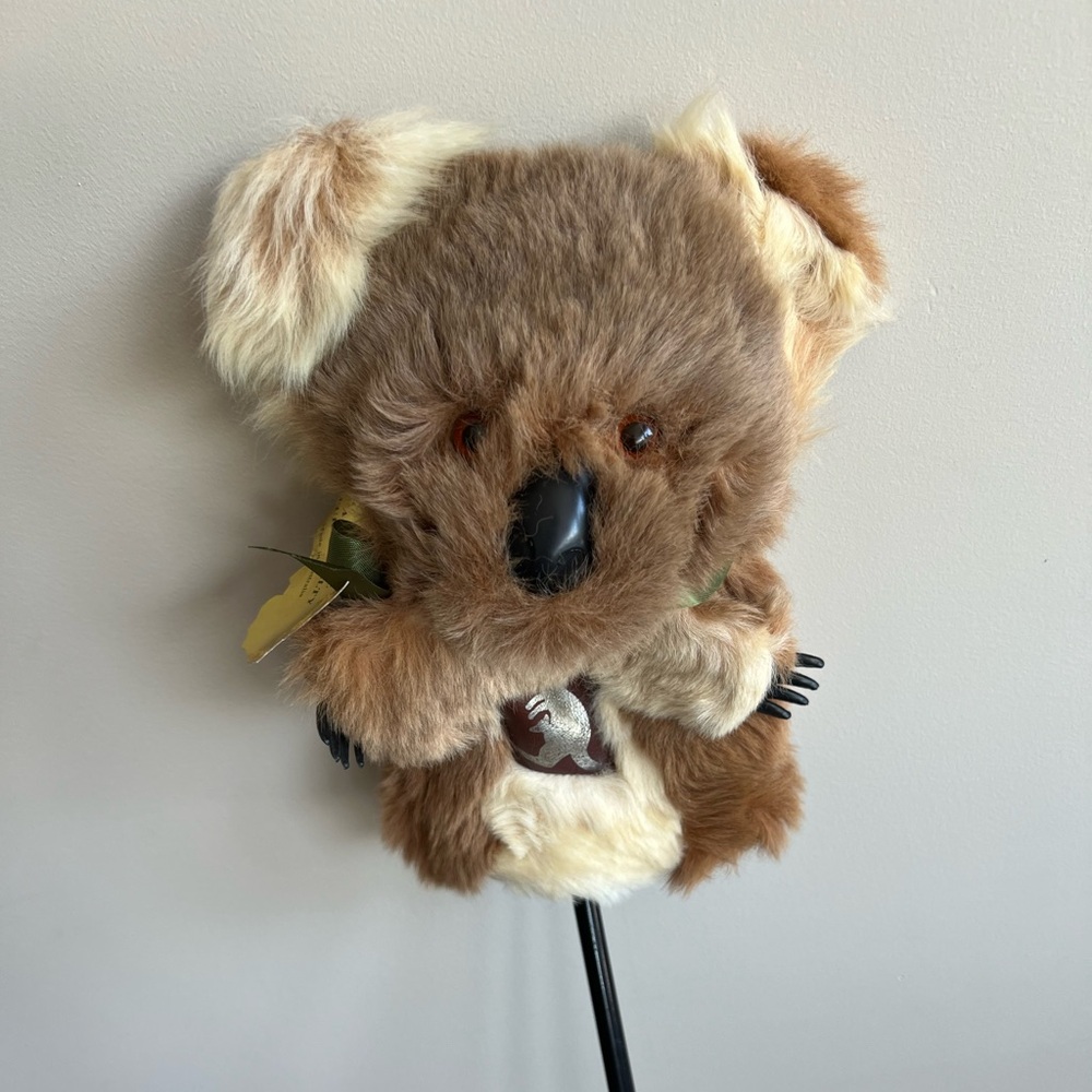 Vintage Real Fur Golf Driver Head Cover